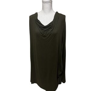 Ladies olive green, Michael Kors top 3X